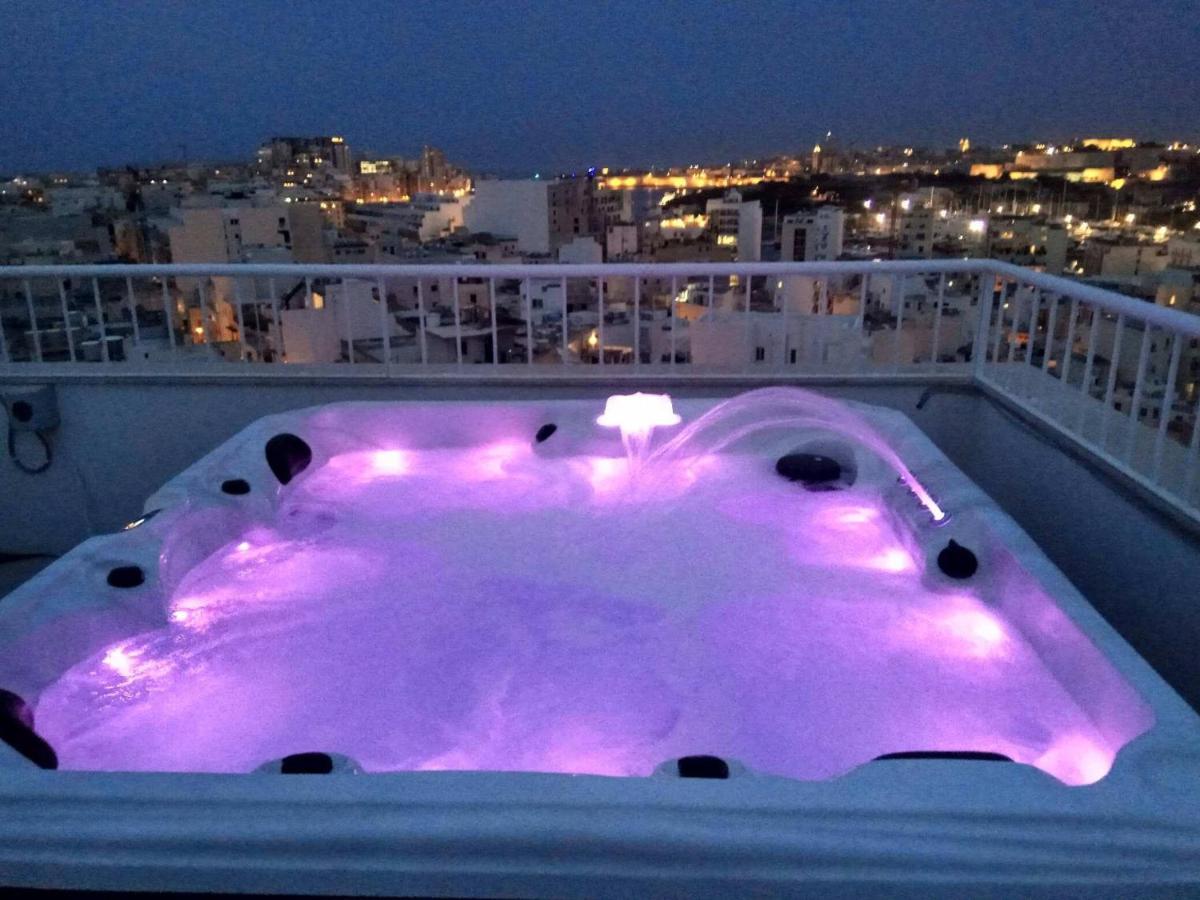 Wonderful Apartments With Shared Jacuzzi And Panorama Rooftop Gzira Ngoại thất bức ảnh