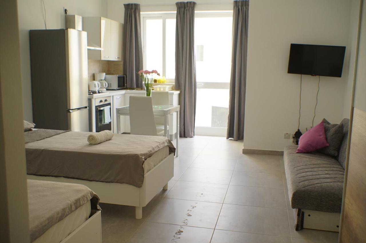 Wonderful Apartments With Shared Jacuzzi And Panorama Rooftop Gzira Ngoại thất bức ảnh